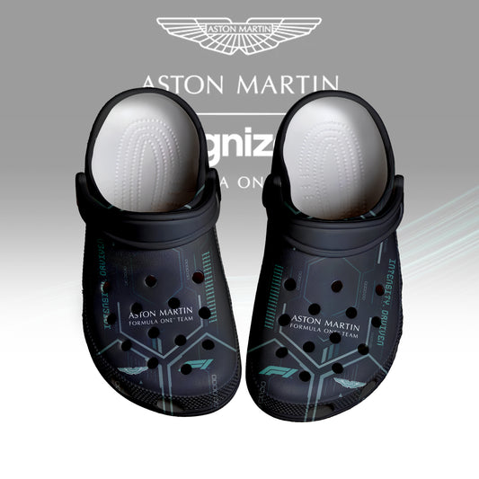 Aston Martin F1 team Crocs Crocband Clogs Shoes Comfortable For Men Women