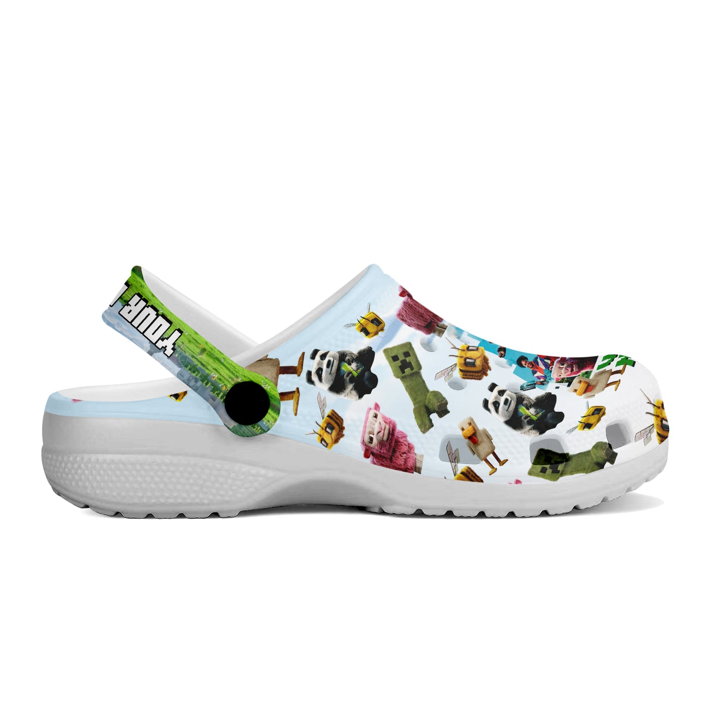 A Minecraft Movie Crocs Crocband Clogs Shoes Comfortable For Men Women