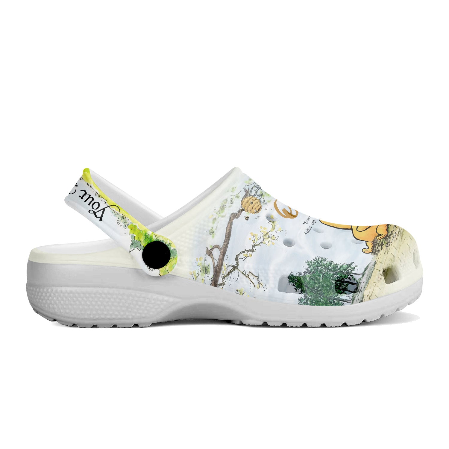 Winnie The Pooh Crocs Crocband Clogs Shoes Comfortable For Men Women