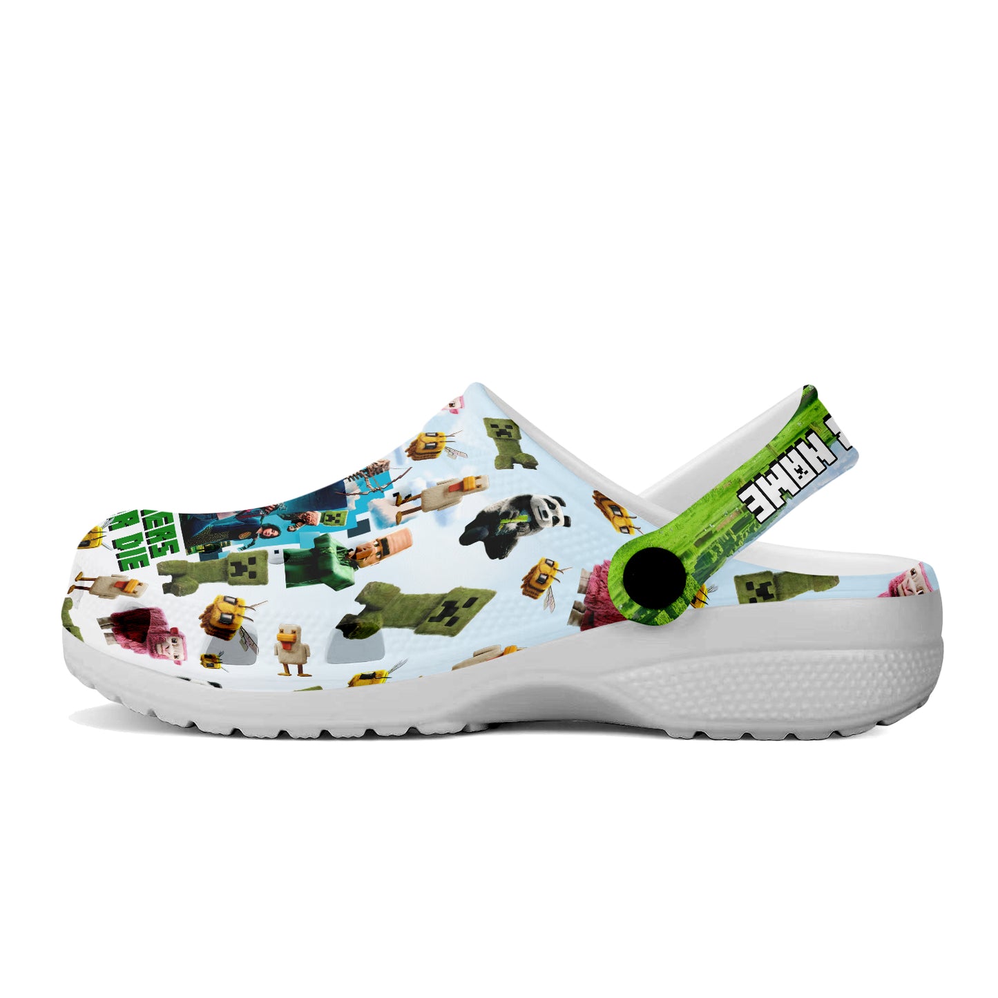 A Minecraft Movie Crocs Crocband Clogs Shoes Comfortable For Men Women
