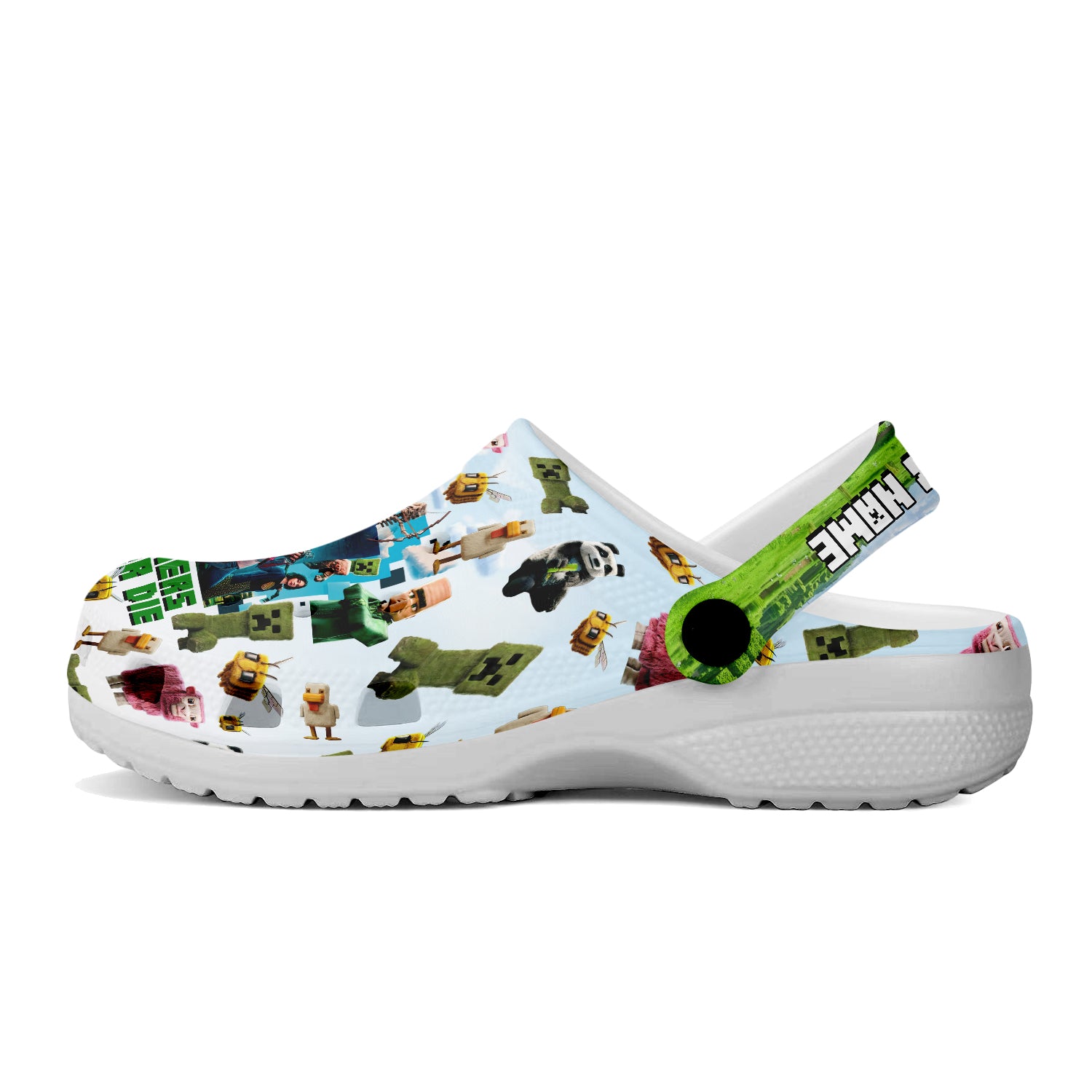 A Minecraft Movie Crocs Crocband Clogs Shoes Comfortable For Men Women