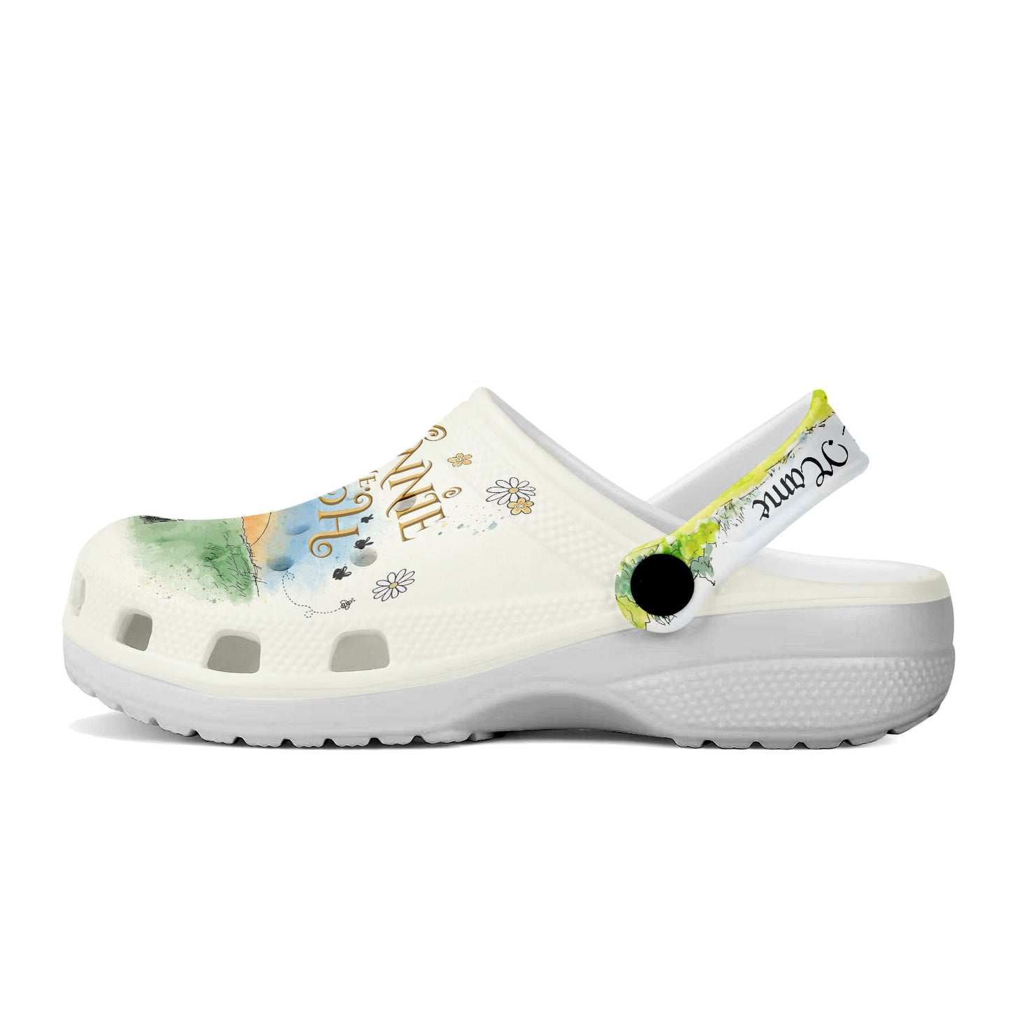 Winnie The Pooh Crocs Crocband Clogs Shoes Comfortable For Men Women