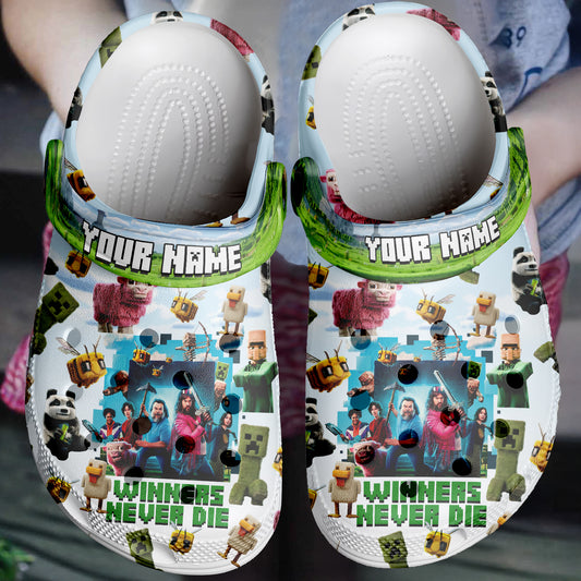 A Minecraft Movie Crocs Crocband Clogs Shoes Comfortable For Men Women
