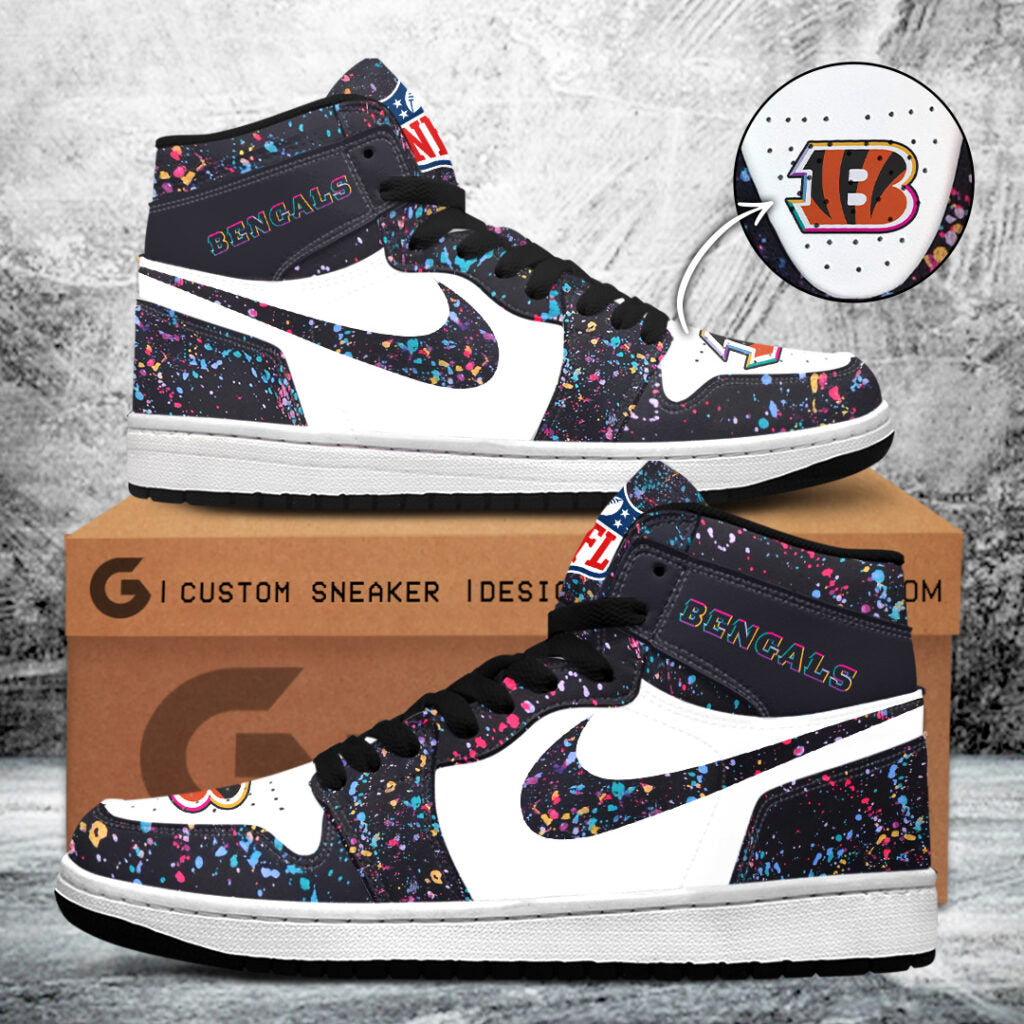 Cincinnati Bengals Crucial Catch 2025 AJ1 Sneaker – TANTN15719