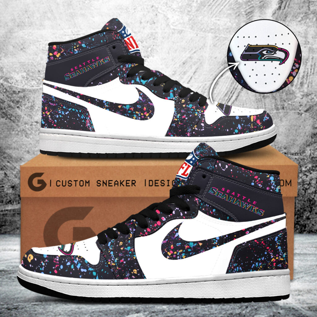 Seattle Seahawks Crucial Catch 2025 AJ1 Sneaker – TANTN15724