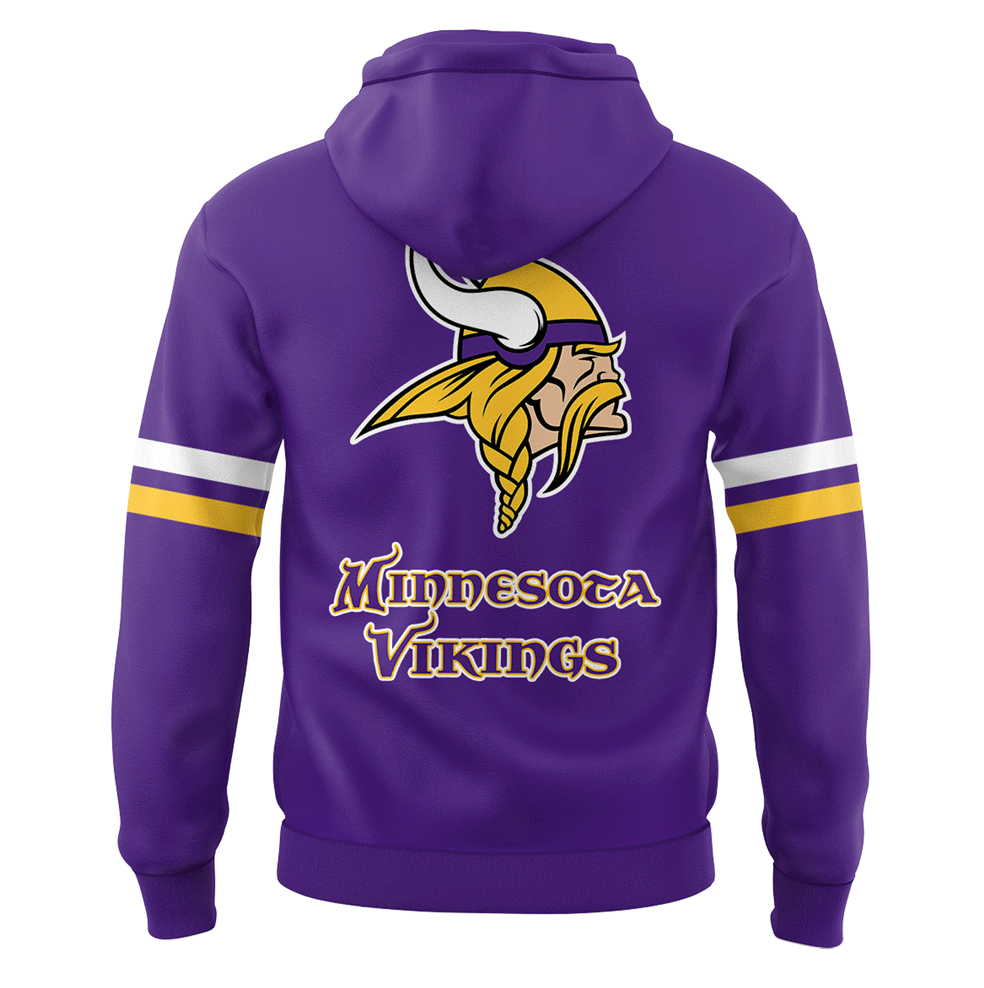 Premium Minnesota Vikings Merch - 2025 Limited Edition Hoodie - Gear Up For Game Day