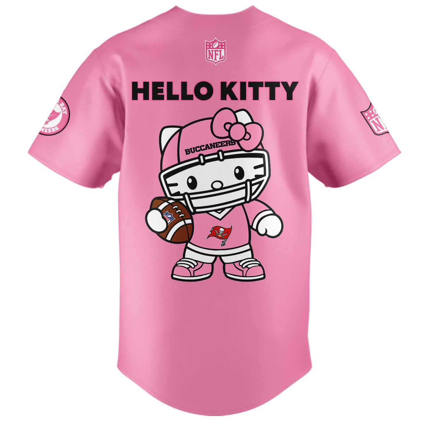 Premium Minnesota Vikings Merch - Minnesota Vikings X Kitty Pink Baseball Jersey Limited Edition - Gear Up For Game Day