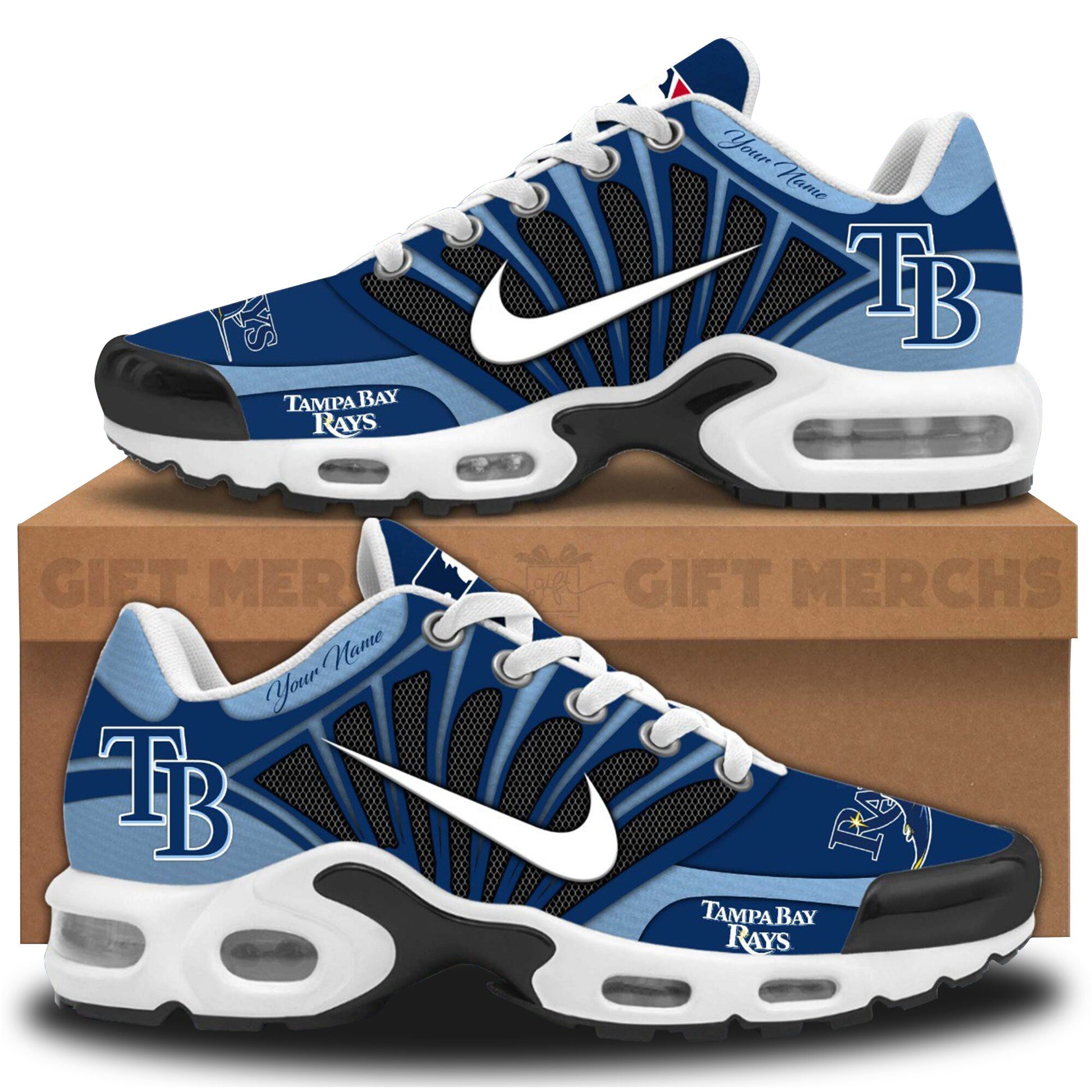 Tampa Bay Rays Customized Sport Shoes PT66037