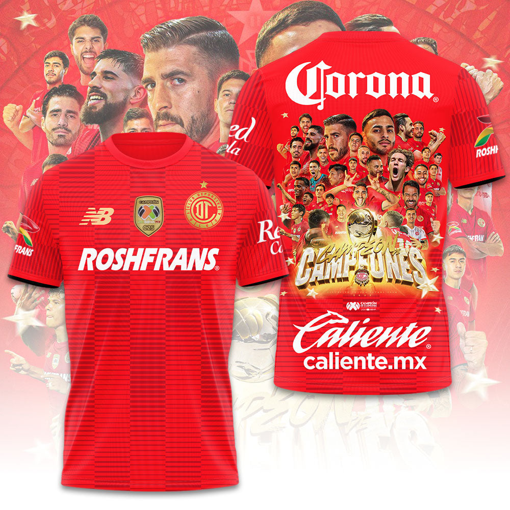 Toluca Campeón de Campeones 2025 T-Shirt