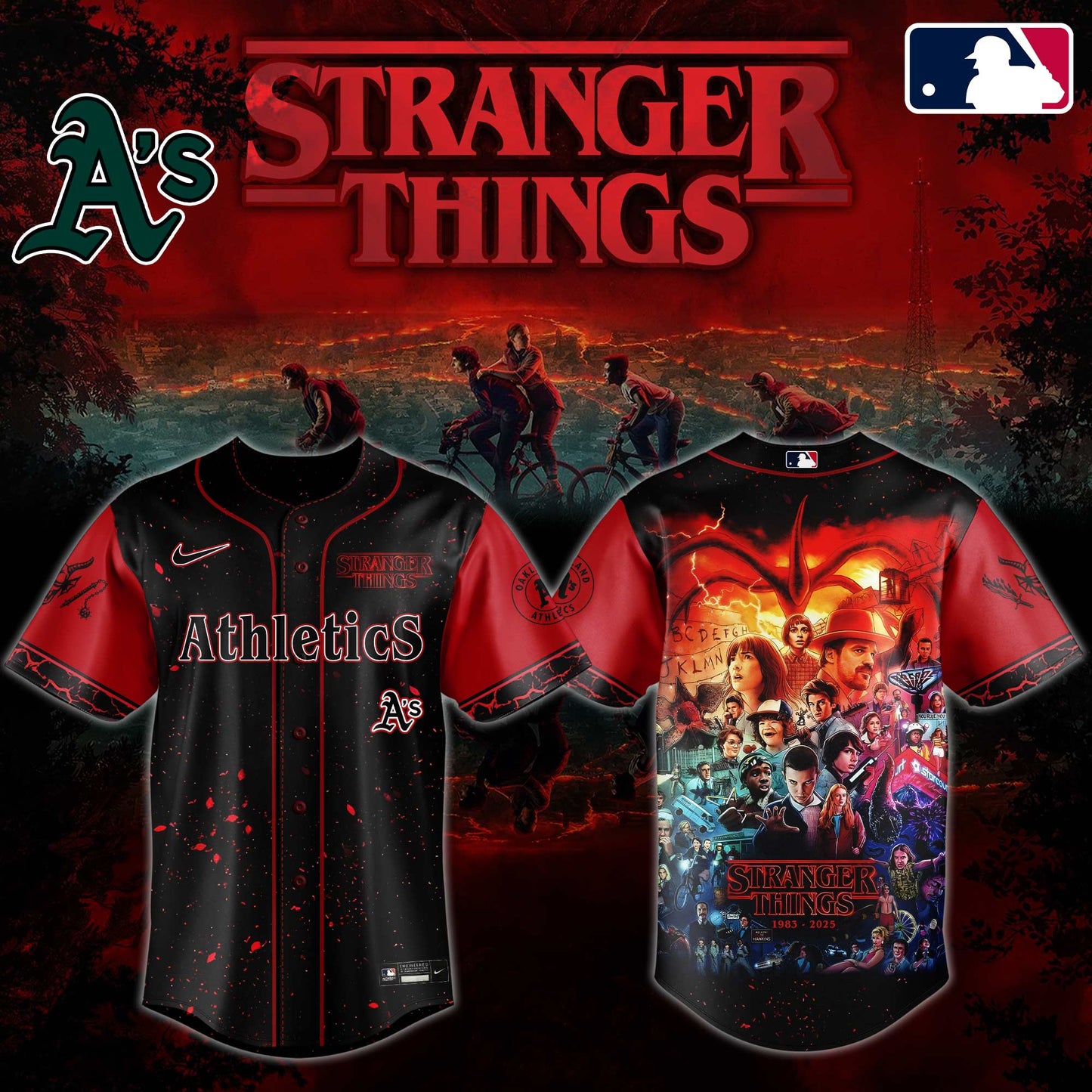 Stranger Things Jersey 2025 Editions Limited + Selling Out Fast V2