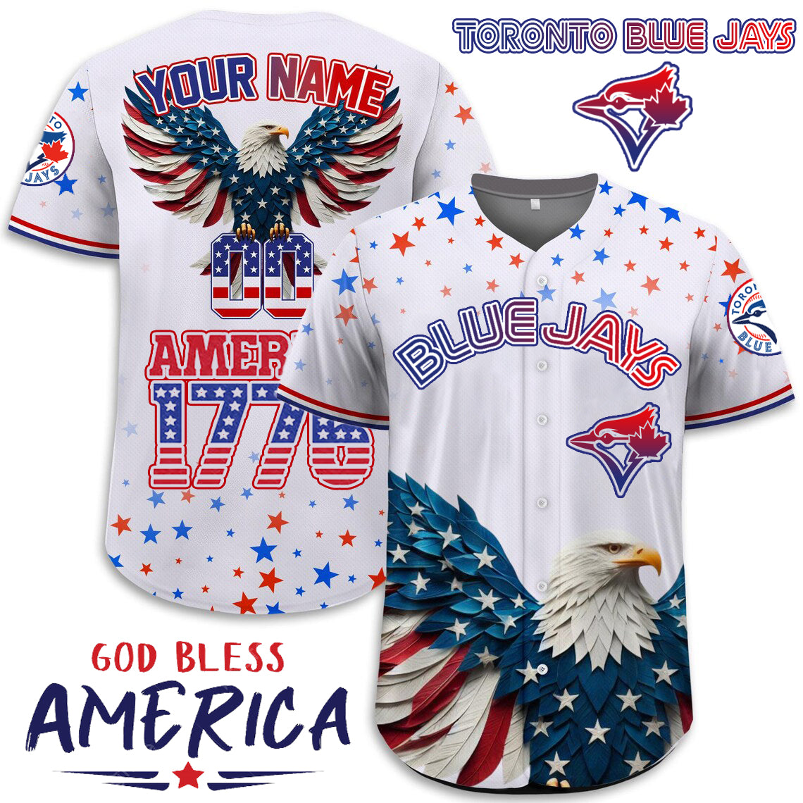 St.Louis Cardinals x Happy Independence Day Jersey Limited 2025-3D Baseball Jersey