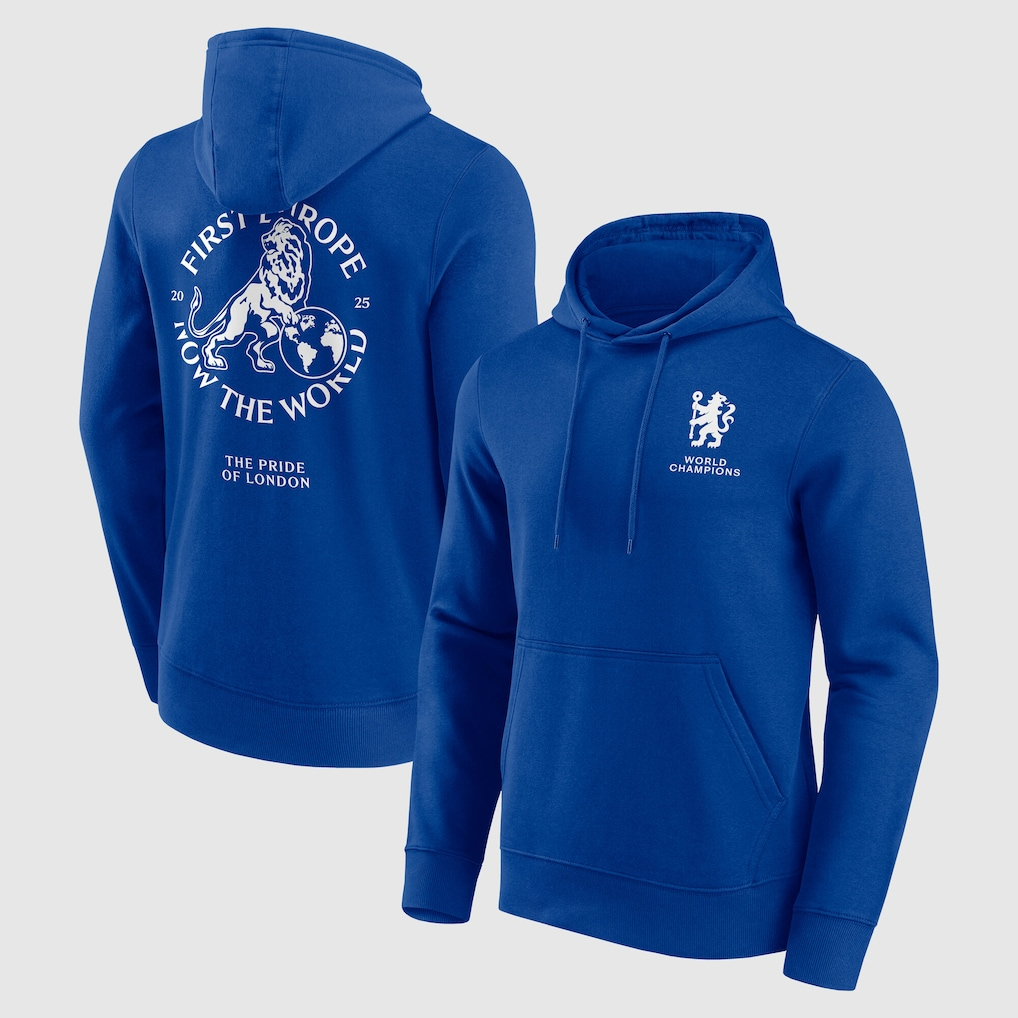Chelsea First Europe, Now the World Graphic Hoodie