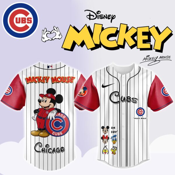 Chicago Cubs x Mickey Mouse Game Night Special Edition Jersey