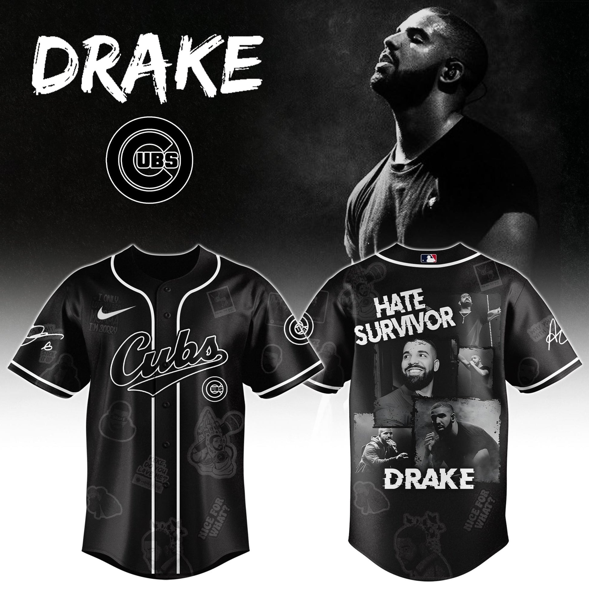 C Cubs x Drake Chromakopia The World Tour 2025 Jersey Editions Limited +Selling Out Fast