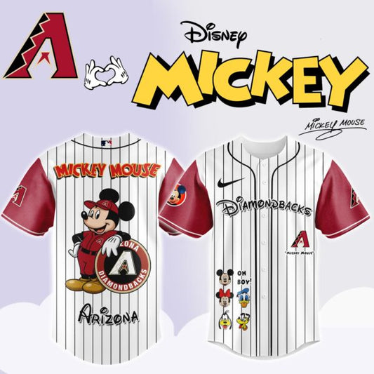Arizona Diamondbacks x Mickey Mouse Game Night Special Edition Jersey