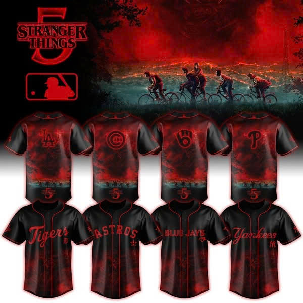 Stranger Things Jersey 2025 Editions Limited + Selling Out Fast