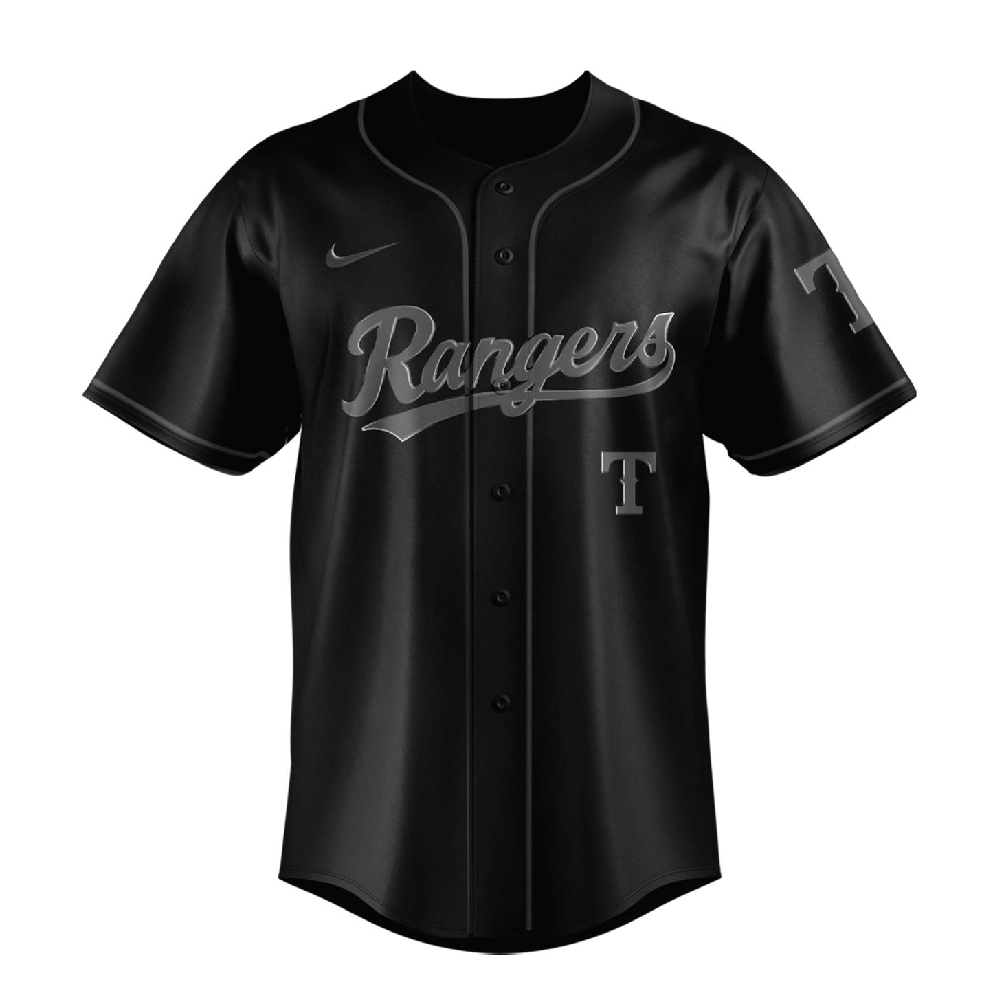 Texas Rangers x Black Lights Out Limited Edition Jersey 2025