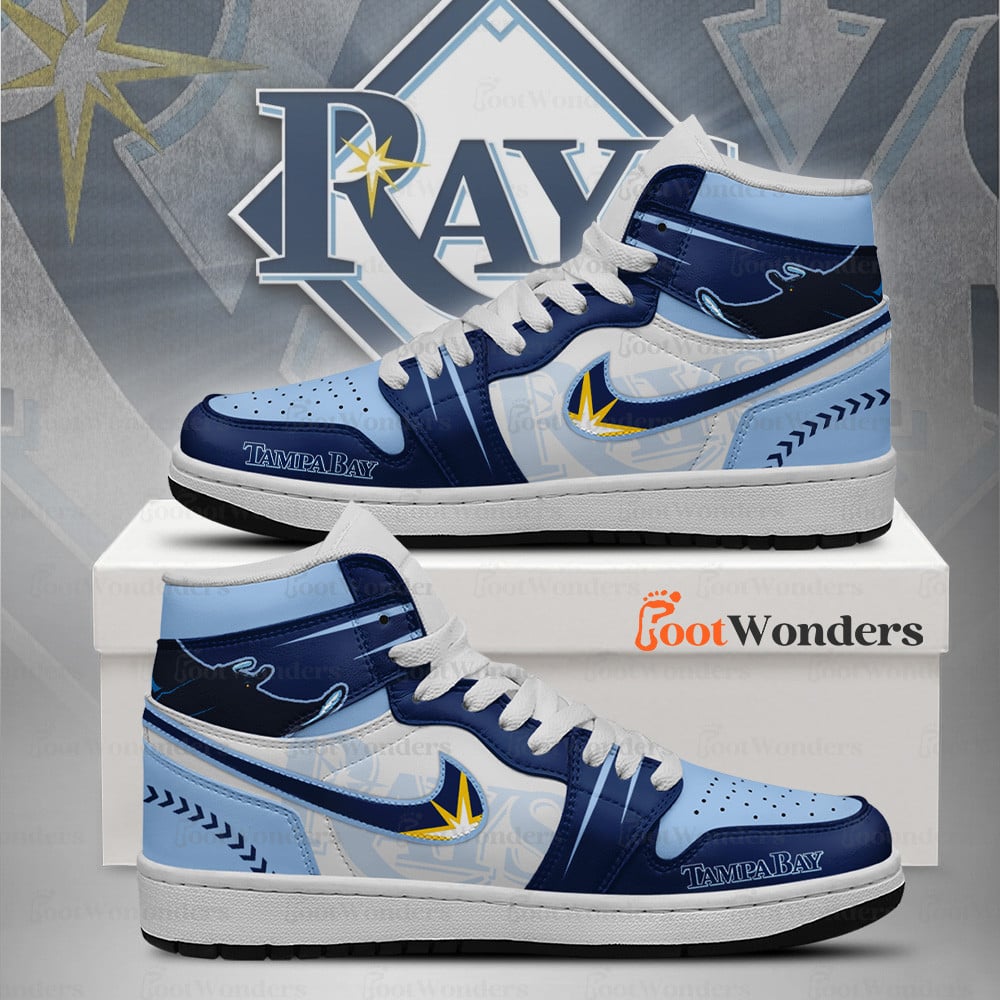 Tampa Bay Rays High Top Air JD1 Sneaker