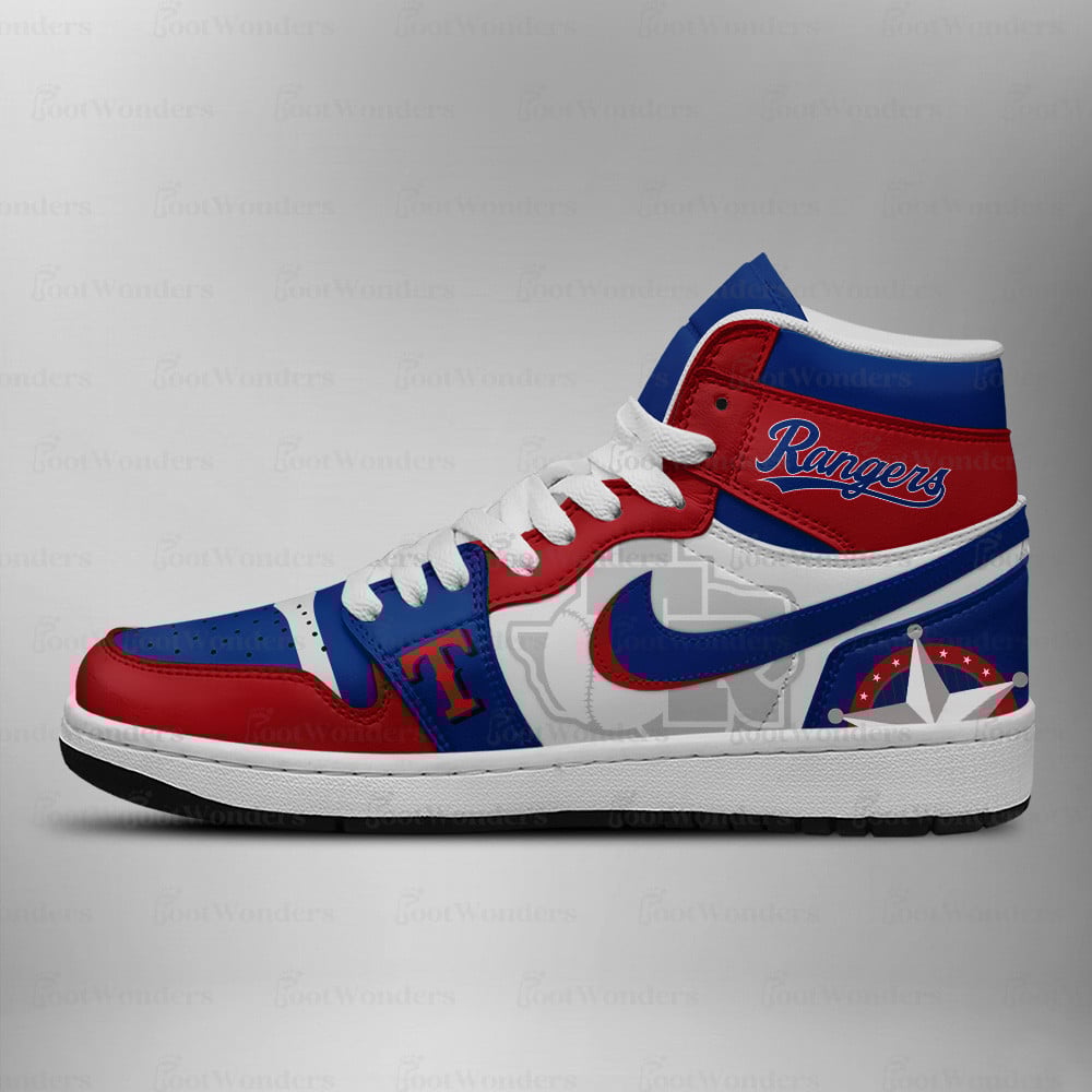 Texas Rangers High Top Air JD1 Sneaker