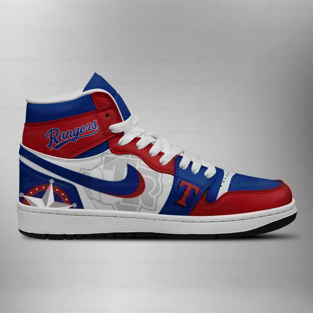 Texas Rangers High Top Air JD1 Sneaker