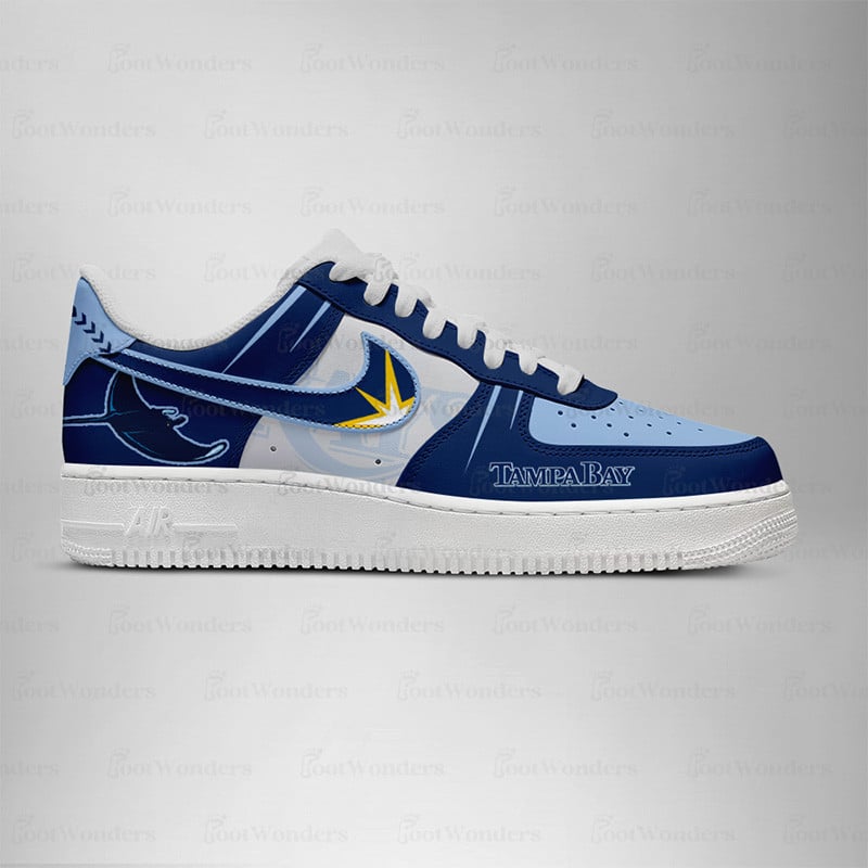 Tampa Bay Rays Low Top Air AF1 Sneaker