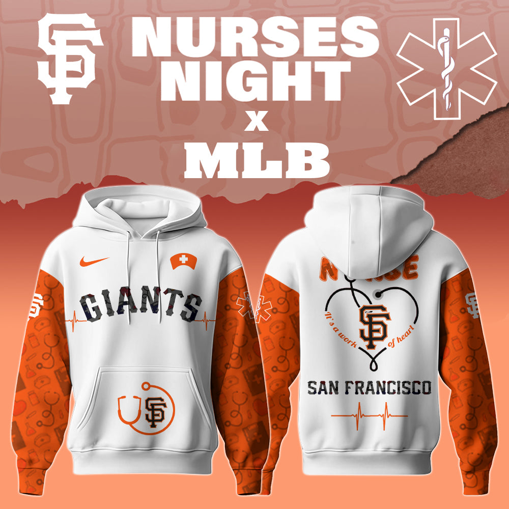 San Francisco Giants Nurses Game Night Special Edition Hoodie