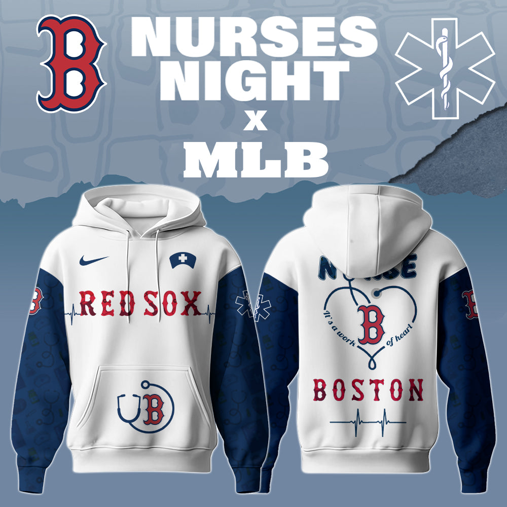 .Boston Red Sox Nurses Game Night Special Edition Hoodie