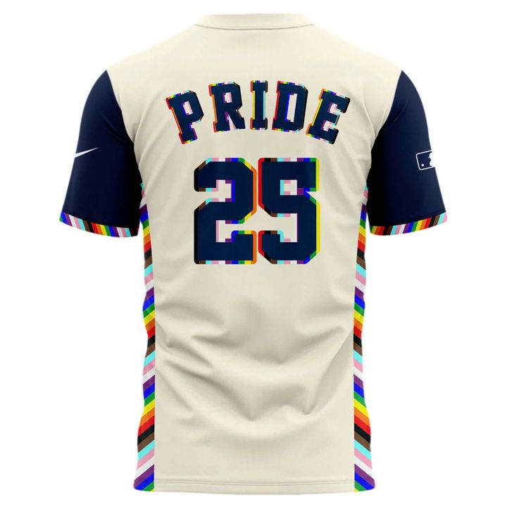 Special New Pride 25 Astros Logo Tshirt