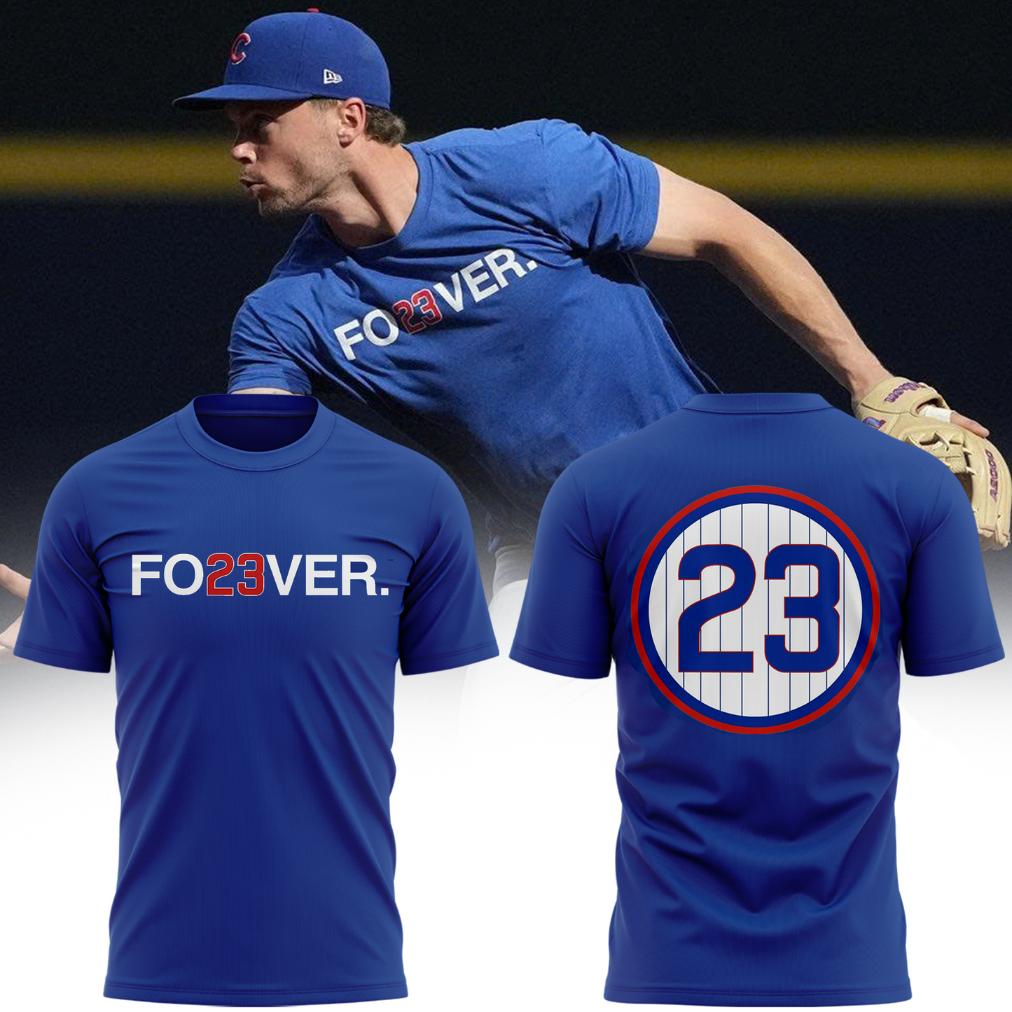 Chicago Cubs - Ryne Sandberg FO23VER Tshirt