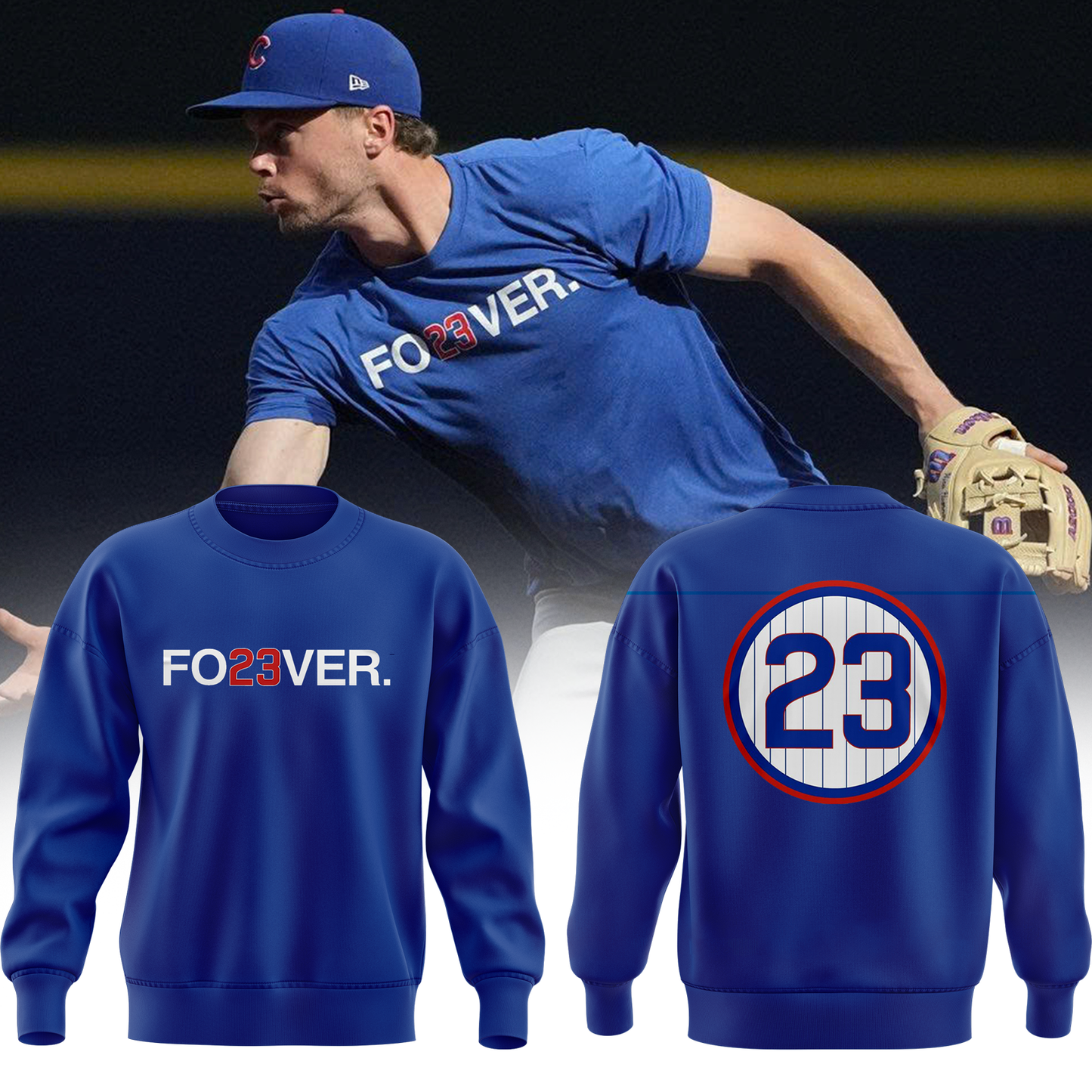Chicago Cubs - Ryne Sandberg FO23VER sweat .