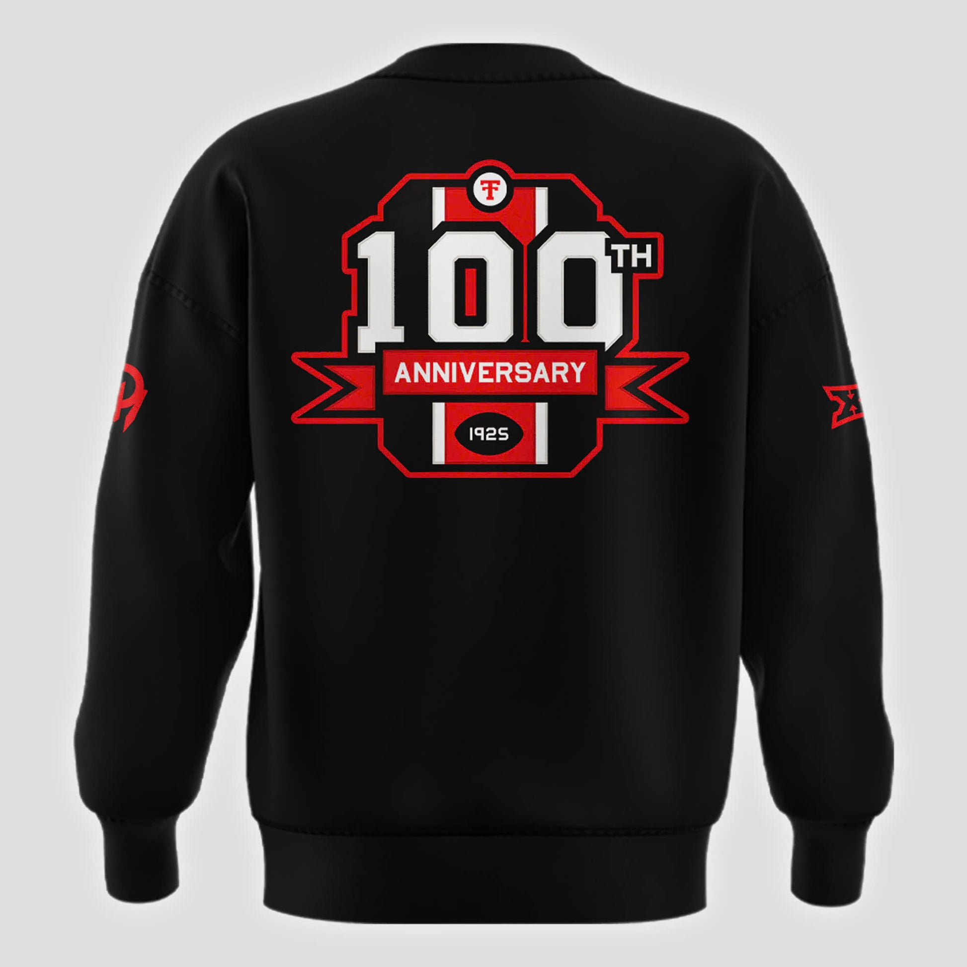 Black Texas Tech Red Raiders 100th Anniversary Sweat