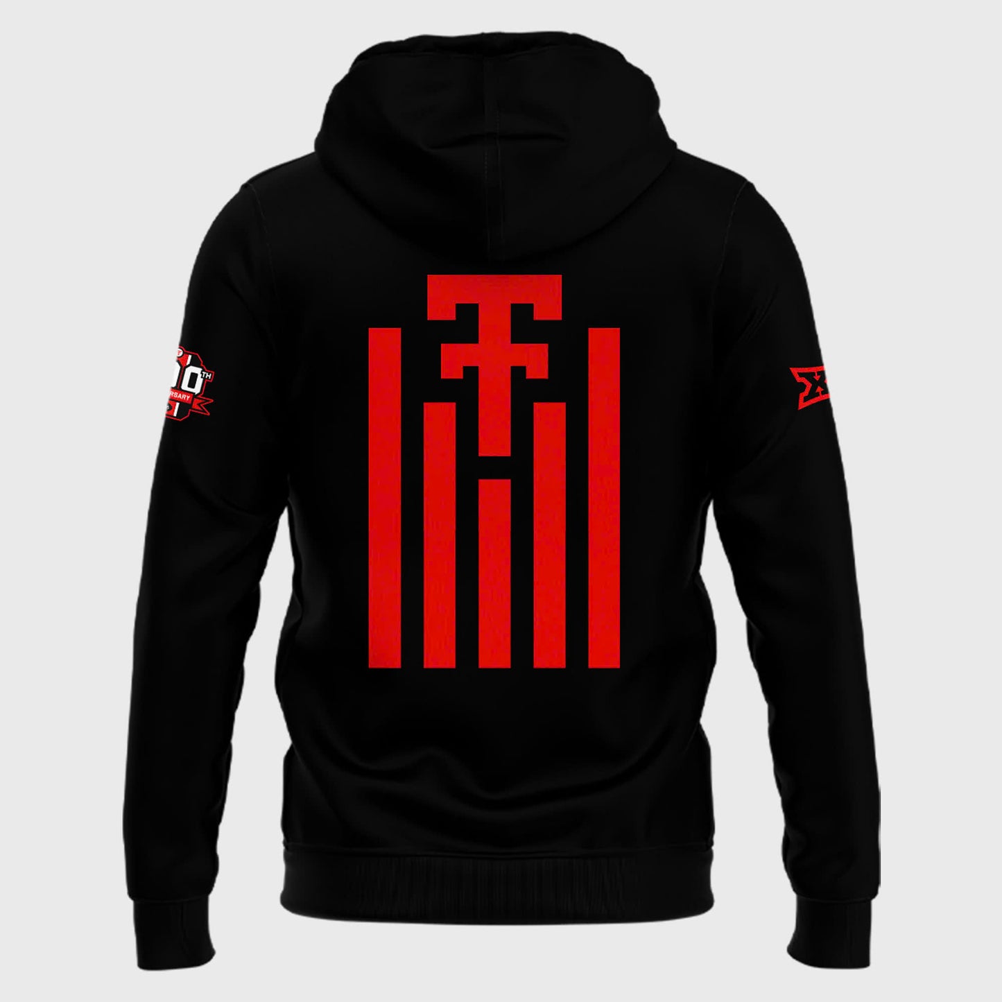 Black Texas Tech Red Raiders 100th Anniversary Fleece Hoodie