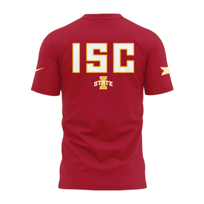 Special New Iowa State University Cyclones T-Shirt Red