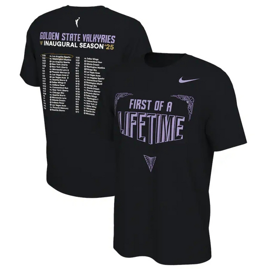 2025 Golden State Valkyries Playoff T-shirt, limited edition for fans.