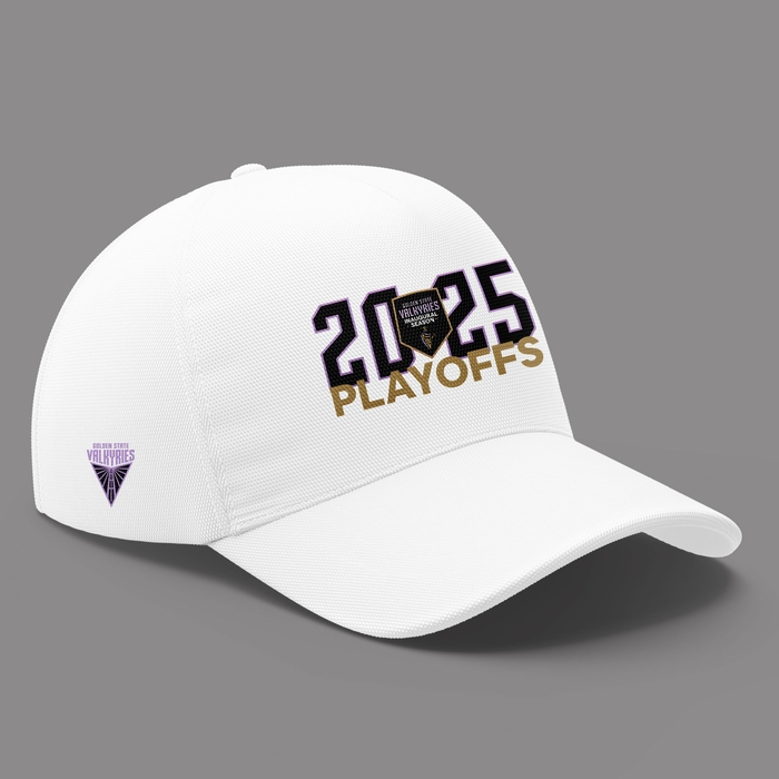 2025 Golden State Valkyries Playoff T-shirt, limited edition for fans.