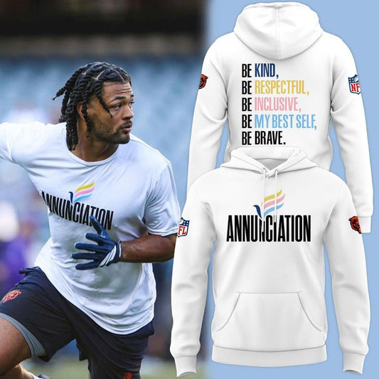 Chicago Bears 2025 Annunciation Hoodie