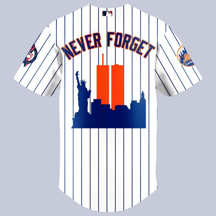 NY Mets Never Forget 9/11 Premium Limited Jersey