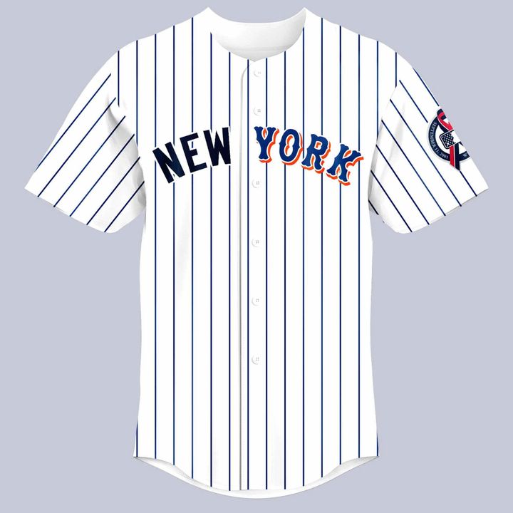 NY Mets x Yankees Never Forget 9/11 Premium Limited Jersey