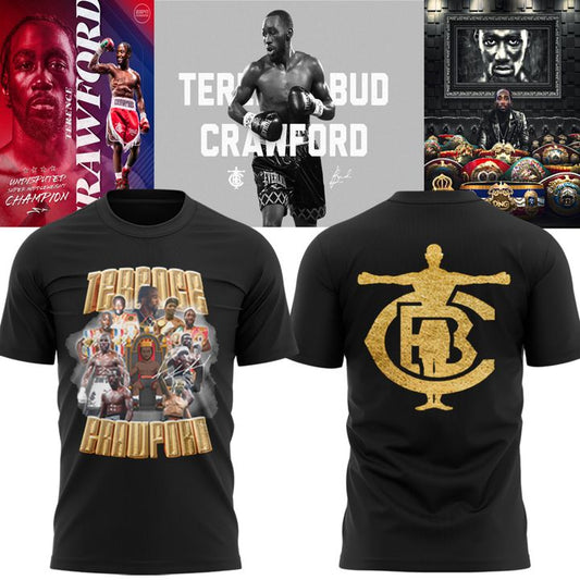 Terence Crawford "The Champ Is Here" 2025 Shirt
