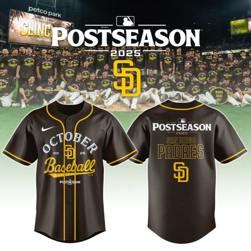 .Padres Postseason 2025 Jersey