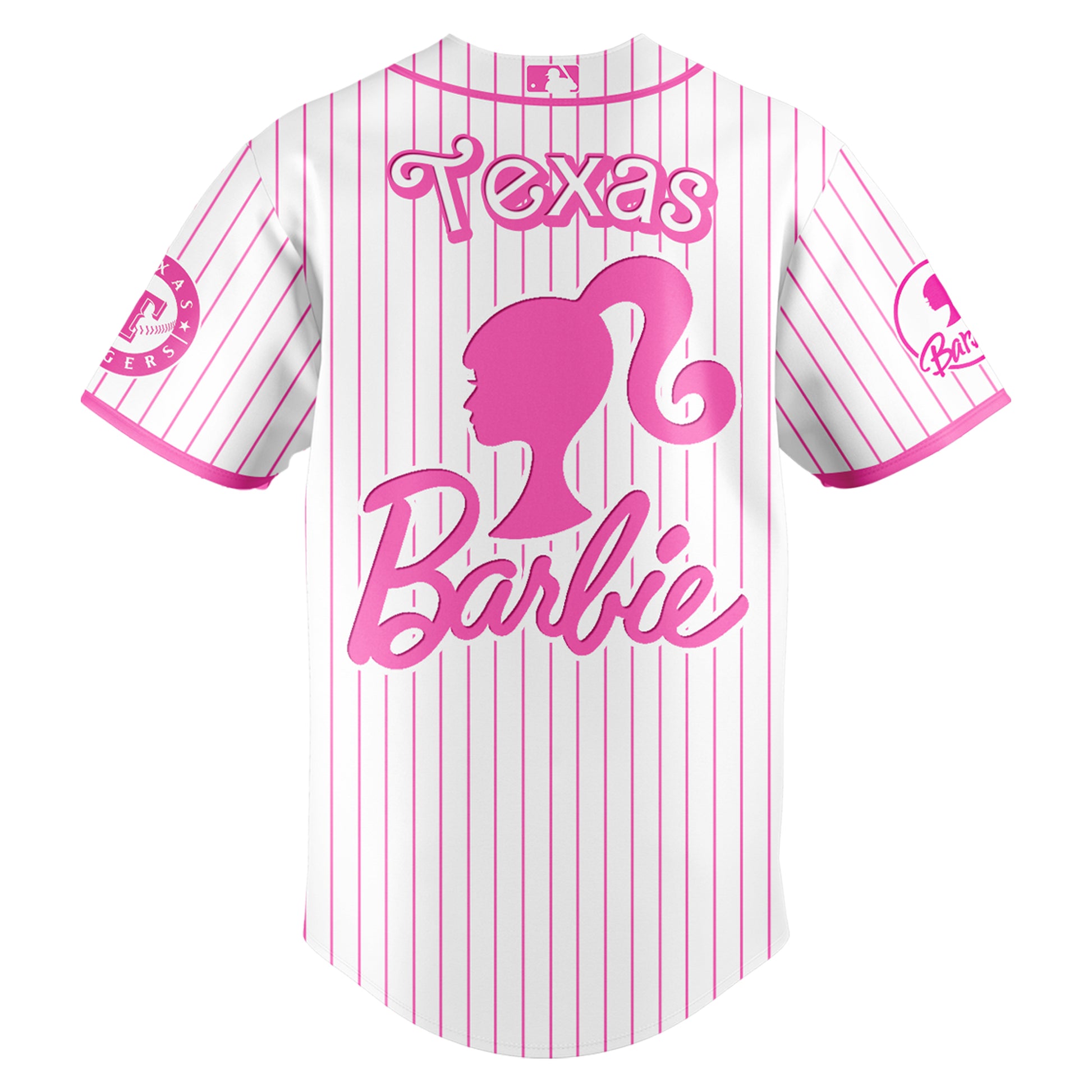 .    Texas   Rangers MLB x Barbie Night Game Limited Edition Jersey 2025 v1