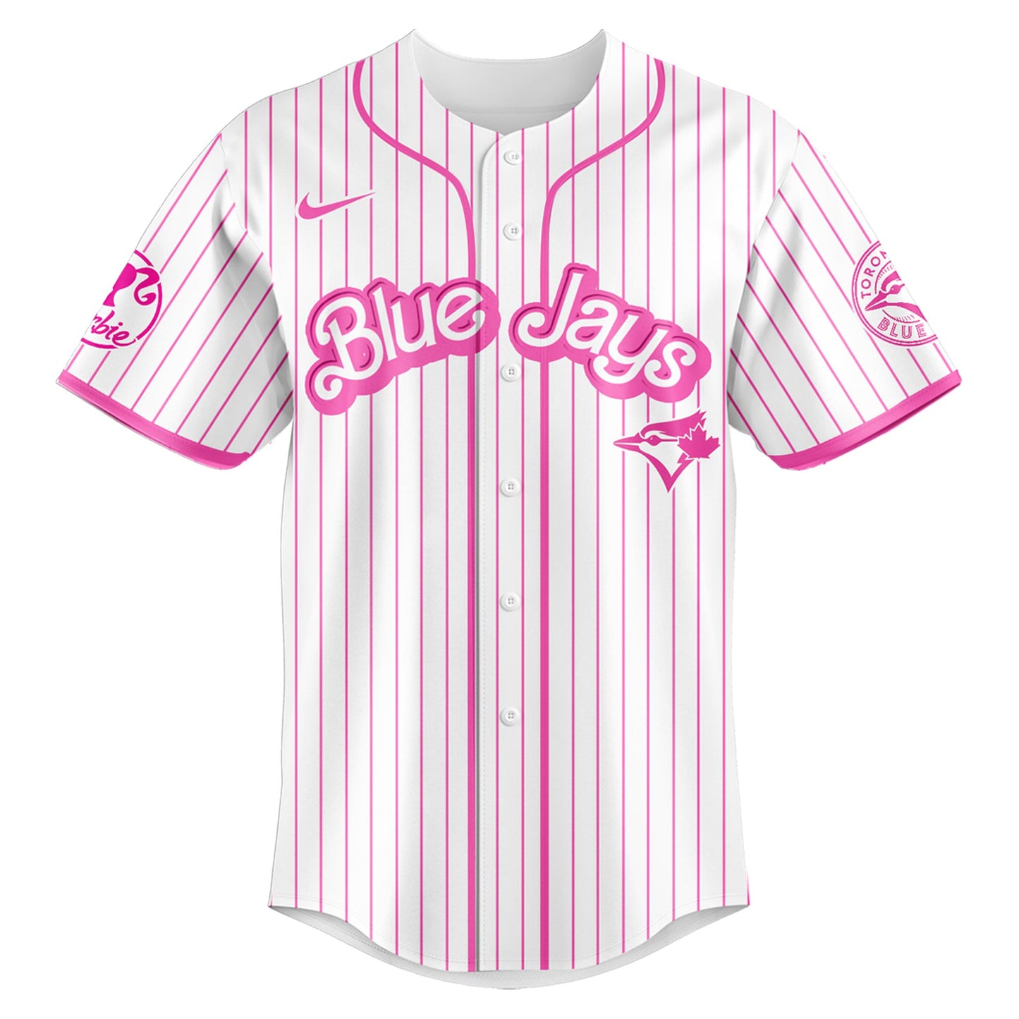 .    Toronto  Blue Jays MLB x Barbie Night Game Limited Edition Jersey 2025 v2