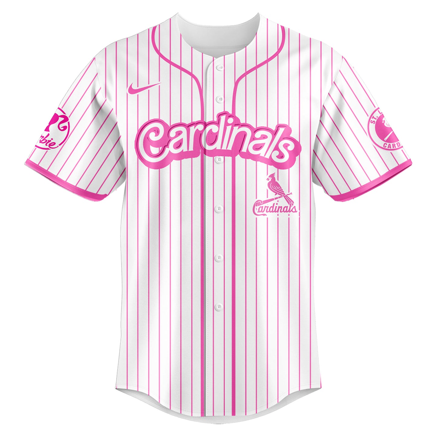 . St.Louis Cardinals MLB x Barbie Night Game Limited Edition Jersey 2025 v1