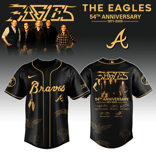 A  Braves x Eagles Band Music Jersey 2025 Editions Limited + Selling Out Fast