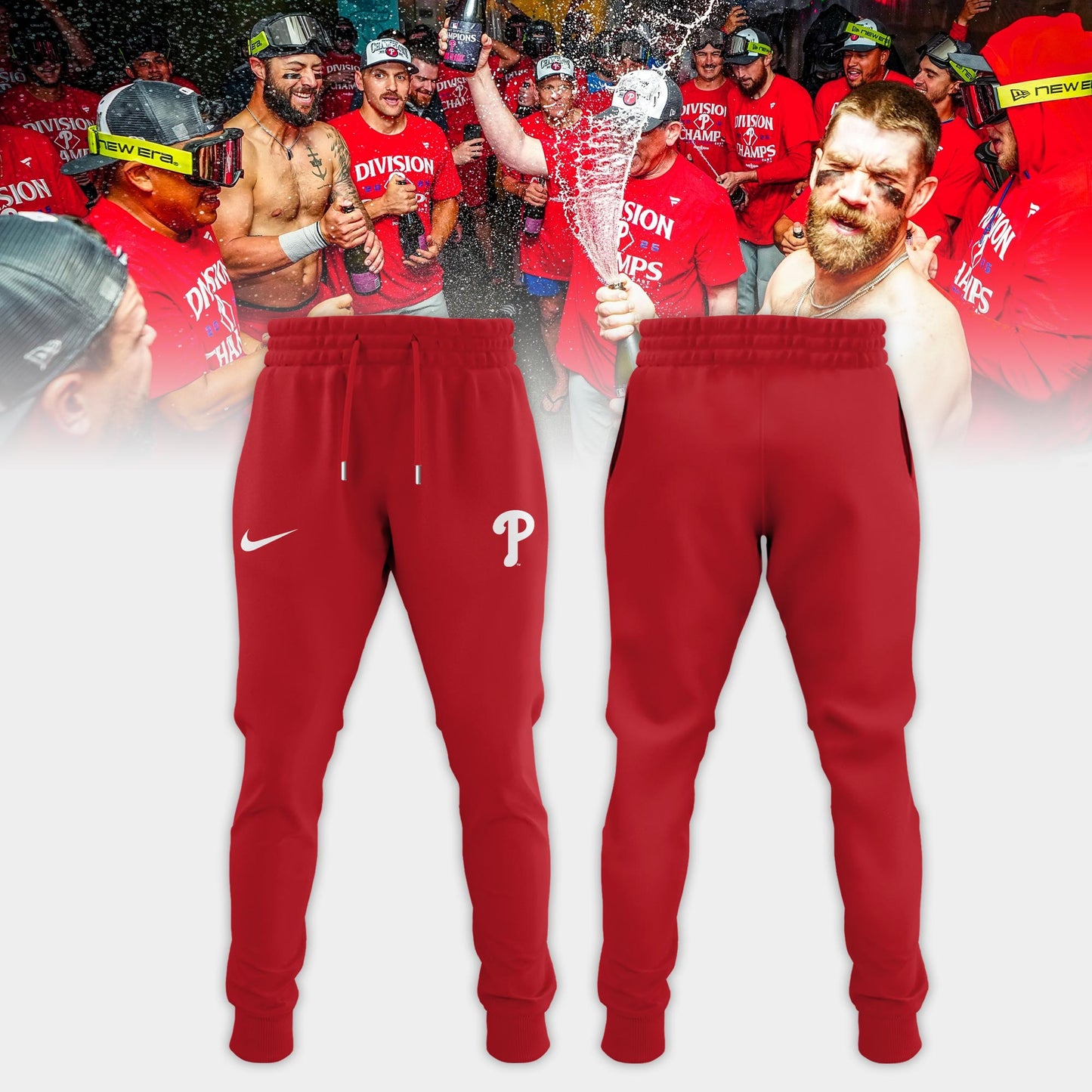_ Philadelphia Phillies 2025 NL East Division Champions Locker Room Hoodie