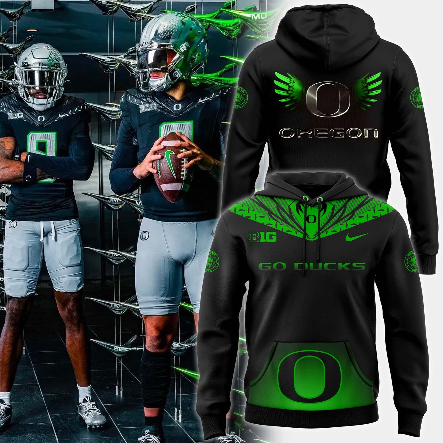 Oregon Football Game 12 Premium Limited Pullover Hoodie v2