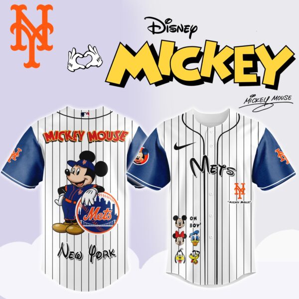 New York Mets x Mickey Mouse Game Night Special Edition Jersey