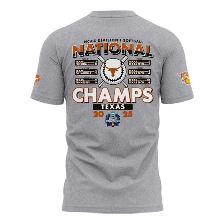 Special 2025 Softball National Champions Texas Softball Tshirt 2