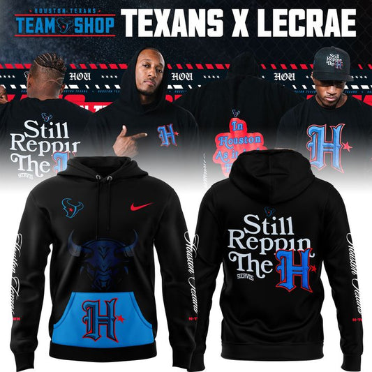 5. Lecrae x Houston Texans Black Limited Edition Hoodie