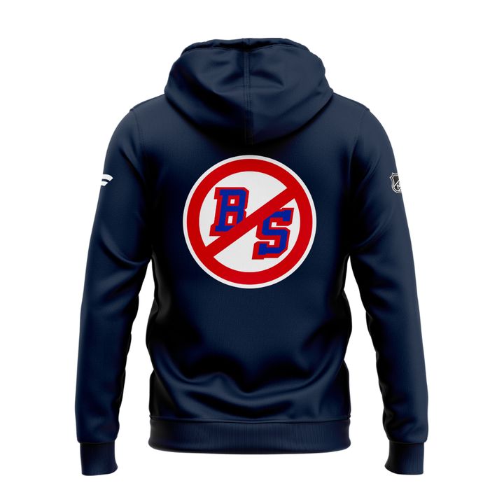 New York Rangers "No BS" 2025 Hoodie (Navy)